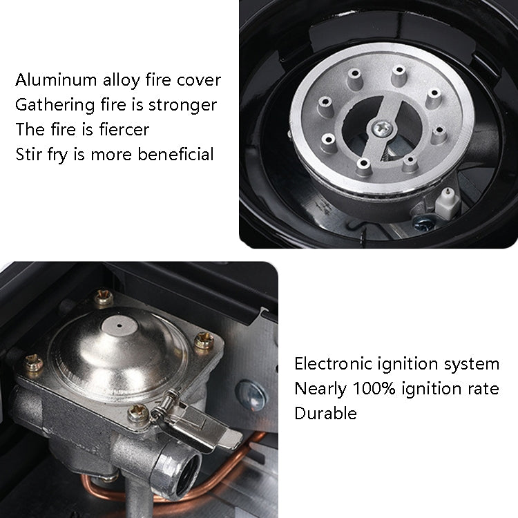 YANCHUAN Outdoor Portable Gas Stove, Style: Single-use