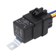 1040 5 Pin Waterproof Integrated Automotive Relay With Bracket, Rated voltage: 12V - Relays by PMC TechLife | Online Shopping South Africa | PMC TechLife | Buy Now Pay Later Mobicred