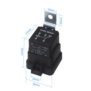 1040 5 Pin Water-resistant Integrated Automotive Relay With Bracket, Rated voltage: 12V