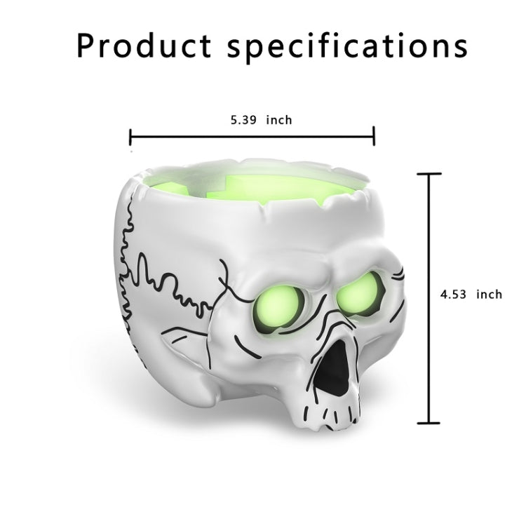 5 PCS Skull Desktop Storage Bracket For Apple Home Pod Mini(White)