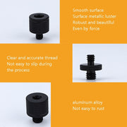 4 PCS Screw Adapter A25 1/4 Male to M5 Male Screw