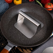 304 Stainless Steel Hamburger Manual Meat Press, Specification: Circular