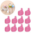 10 PCS Handy Holder Cable Organizer Household Convenience Clip(Pink) - Cable Organizer by PMC TechLife | Online Shopping South Africa | PMC TechLife