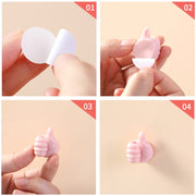 10 PCS Handy Holder Cable Organizer Household Convenience Clip(Pink)