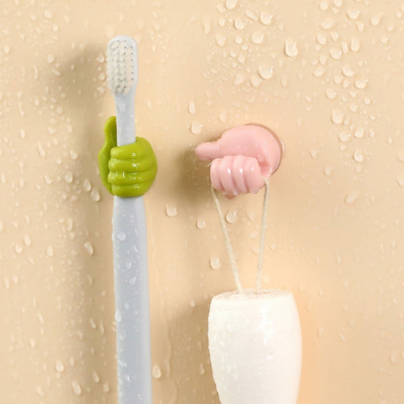 10 PCS Handy Holder Cable Organizer Household Convenience Clip(Pink)