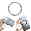 20 PCS Ring Car Magnetic Suction Wireless Charger Lead Magnetic Ring Back Sticker, Color: Silver - Hand-Sticking Bracket by PMC TechLife | Online Shopping South Africa | PMC TechLife