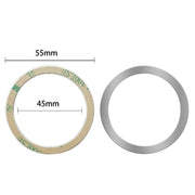 20 PCS Ring Car Magnetic Suction Wireless Charger Lead Magnetic Ring Back Sticker, Color: Silver