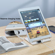Aluminum Alloy Folding Tablet Bracket(Bright Silver)
