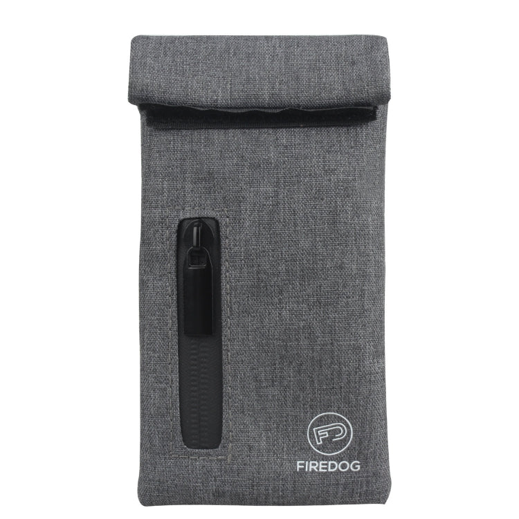 FIREDOG CL-104 Zipper Smoke Anti-Clad Bag Mini Tobacco Bag(Wash Canvas)
