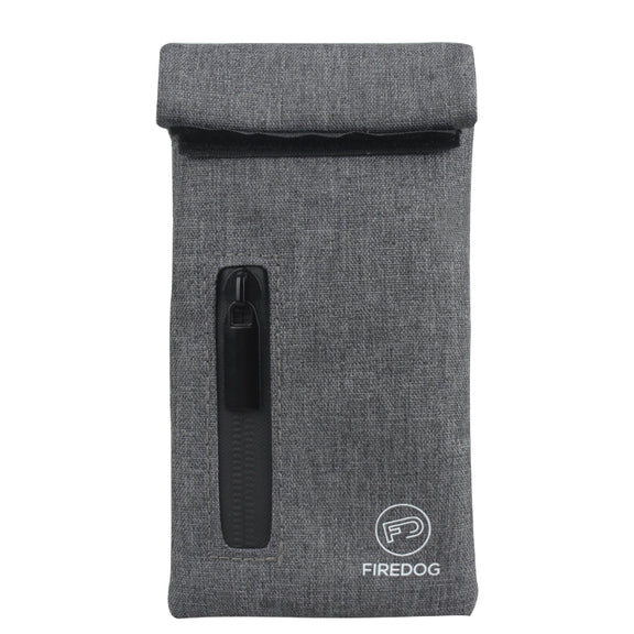 FIREDOG CL-104 Zipper Smoke Anti-Clad Bag Mini Tobacco Bag(Wash Canvas)