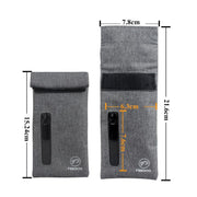 FIREDOG CL-104 Zipper Smoke Anti-Clad Bag Mini Tobacco Bag(Wash Canvas)