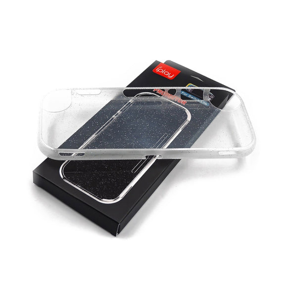 Iplay Gamepad TPU Transparent Crystal Protective Case For Nintendo Switch Lite Console(Transparent Flash)