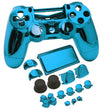 Electroplated Protective Case For PS4 Slim(Blue) - Cases by PMC TechLife | Online Shopping South Africa | PMC TechLife
