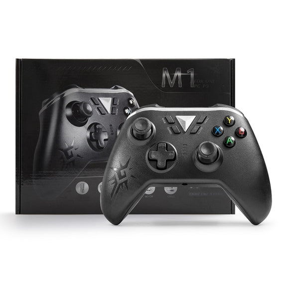 M-1 2.4G Wireless Drive-Free Gamepad For XBOX ONE / PS3 / PC(White)