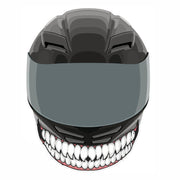 J06 Motorcycle Helmet Sticker Small Teeth