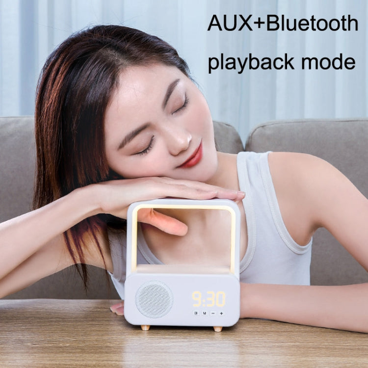 WH-J08 Home Portable Mini Bluetooth Speaker with Night Light Basic Style