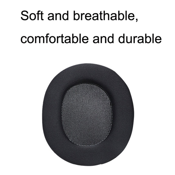 1 Pair Sponge Headset Pad for Steelseries Arctis Pro 3 / Arctis 3 / 5 / 7(Black Gel)