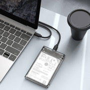 TU31 2.5 Inch USB3.1 TYPE-C Interface Hard Disk Transparent Protective Shell