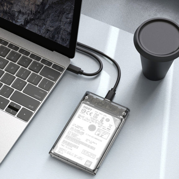 TU31 2.5 Inch USB3.1 TYPE-C Interface Hard Disk Transparent Protective Shell