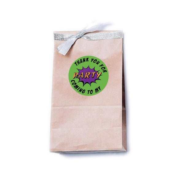 Floral Heart-shaped Thank You Sticker Wedding Decoration Label, Size: 2.5cm / 1 inch(A-196)