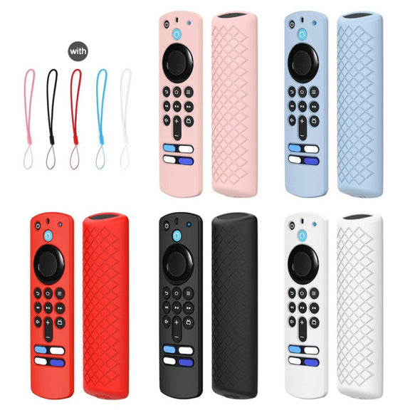 2 PCS Silicone Shell For Alexa Voice Remote 3rd Gen&TV Stick 3rd Gen(White)