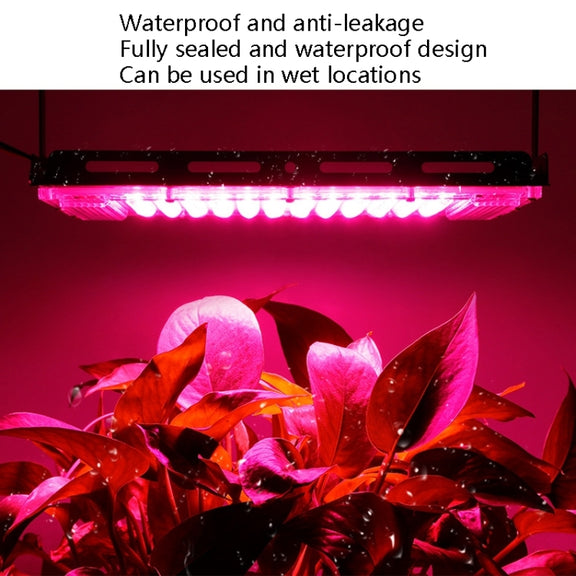 LED Plant Light Full Spectroscopy Water-resistant Growth Lamp Three-wire Access 24 Beads 25W