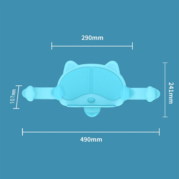 Cat Shape Retractable Tablet Stand(Blue)