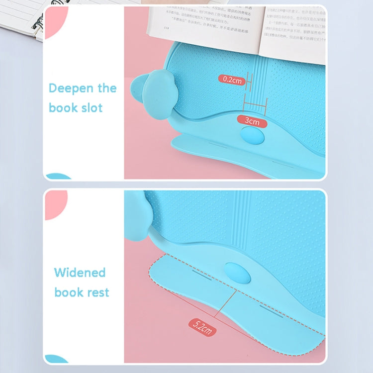 Cat Shape Retractable Tablet Stand(Blue)