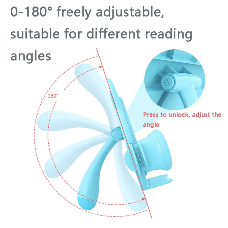 Cat Shape Retractable Tablet Stand(Blue)