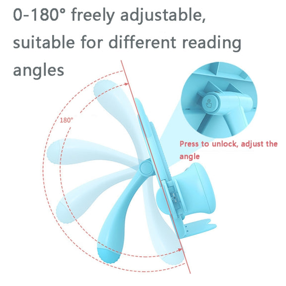 Cat Shape Retractable Tablet Stand(Blue)