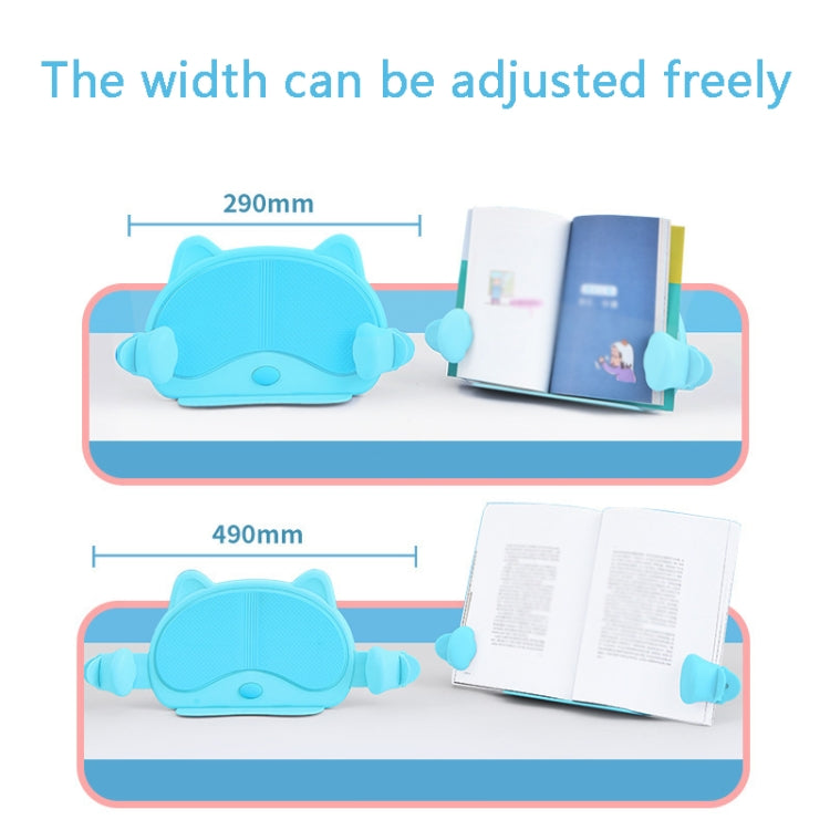 Cat Shape Retractable Tablet Stand(Blue)