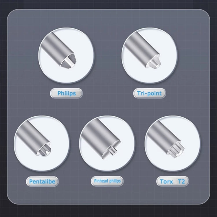 Qianli Super Tactile Grip-Type Precision Silent Dual-Bearing Screwdriver, Series: Type A Phillips