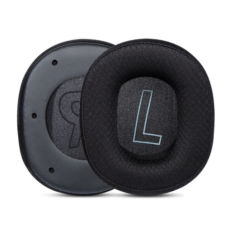 1 Pair Sponge Headset Cover For Edifier Hecate G2(Black-Mesh)