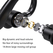520 Gen2 Earhook Business Bluetooth Headphone, Style: With Charging Case