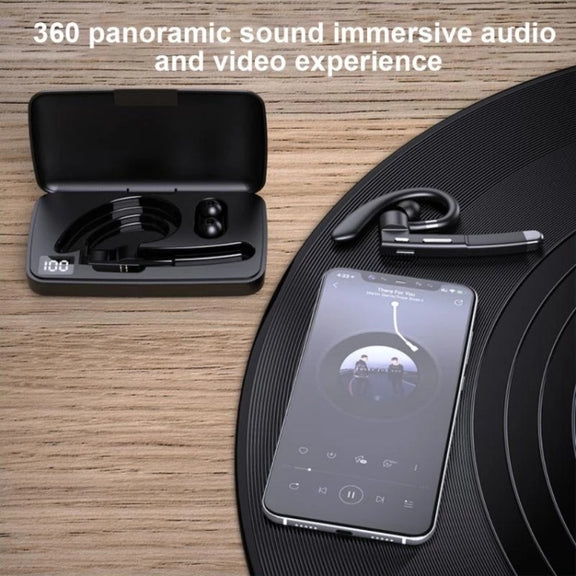 520 Gen2 Earhook Business Bluetooth Headphone, Style: With Charging Case