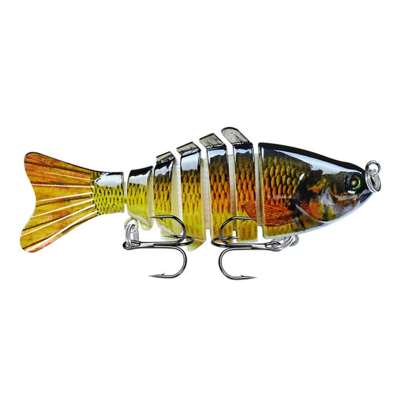 2 PCS PROBEROS HS001 10cm 15.5g Road Sub-Fish Bait Plastic Hard Bait(A)