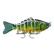 2 PCS PROBEROS HS001 10cm 15.5g Road Sub-Fish Bait Plastic Hard Bait(D)