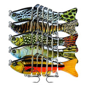 2 PCS PROBEROS HS001 10cm 15.5g Road Sub-Fish Bait Plastic Hard Bait(A)