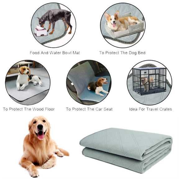 OBL0014 Can Water Wash Dog Urine Pad, Size: S (Gray)