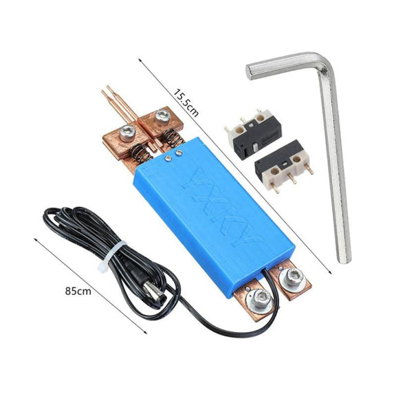 Integrated Spot Welder DIY Mini Handheld Welding Pen(Blue)