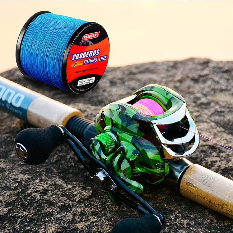 PROBEROS 4 Edited 300M Fish Line, Line number: 4.0 / 40LB(Green)