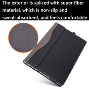 Laptop Leather Anti-Fall Protective Case For HP Envy X360 13-Ag Ar(Navy Blue)