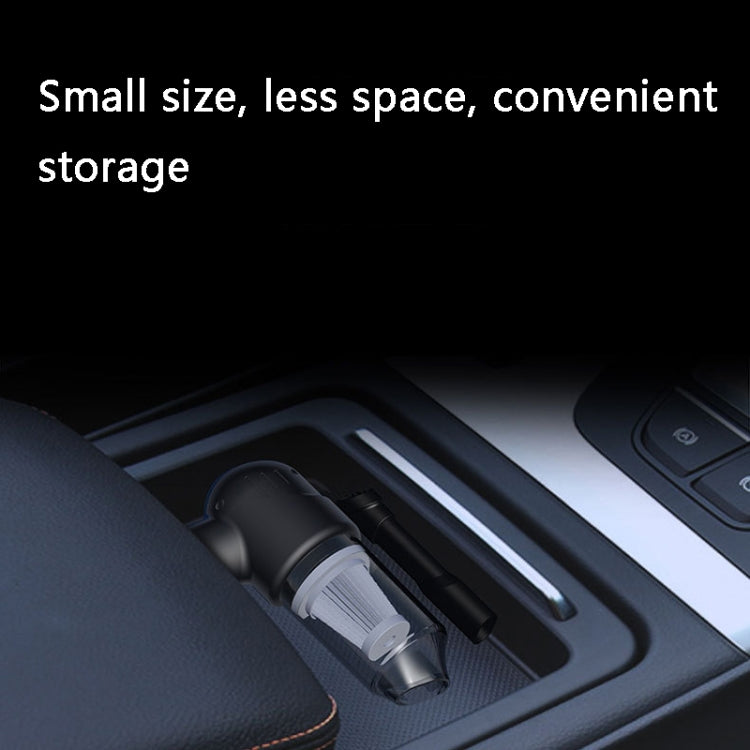 FL-8803 Portable Handheld Car Vacuum Cleaner, Style: 3.7V Wireless Charging (Black)