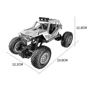 JZRC Alloy Remote Control Off-Road Vehicle Charging Remote Control Car Toy For Children Medium Alloy Silver