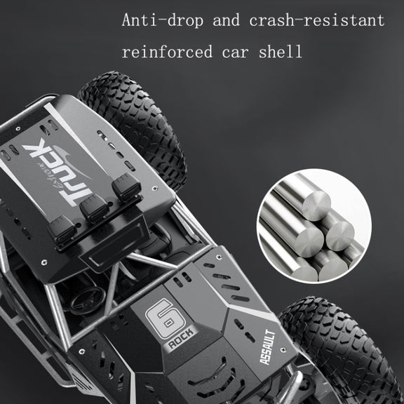JZRC Alloy Remote Control Off-Road Vehicle Charging Remote Control Car Toy For Children Medium Alloy Silver