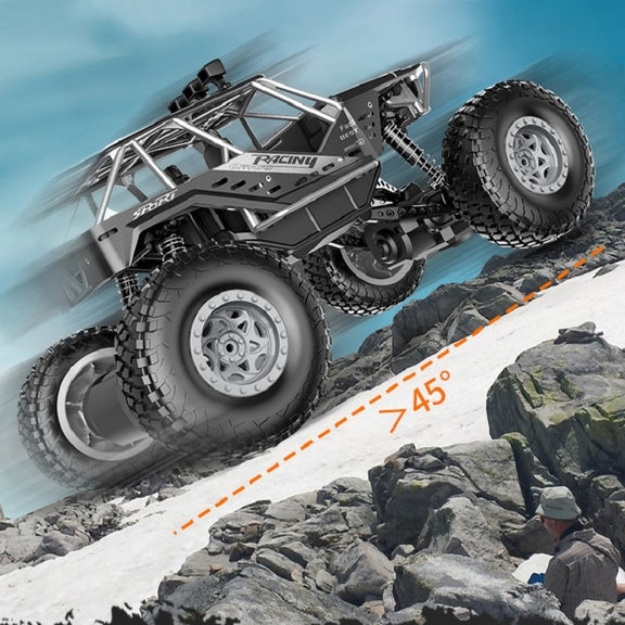 JZRC Alloy Remote Control Off-Road Vehicle Charging Remote Control Car Toy For Children Medium Alloy Silver