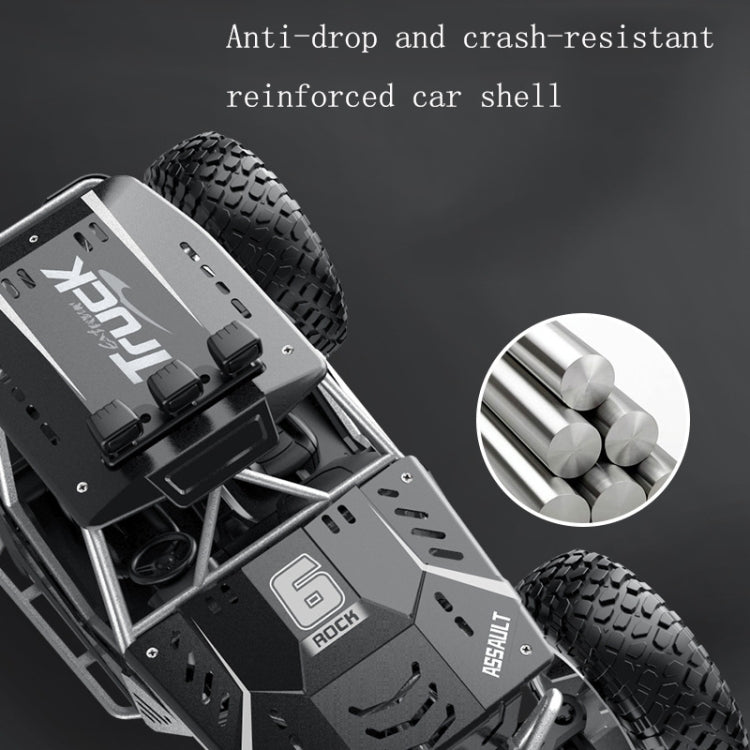 JZRC Alloy Remote Control Off-Road Vehicle Charging Remote Control Car Toy For Children Large Alloy Black