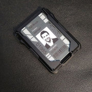 RFID Metal Anti-Theft Credit Card Holder(Black Aluminum Terms)