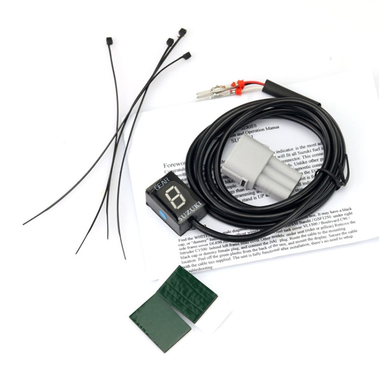 Motorcycle Instrument Gear Display For Suzuki(Red Light)