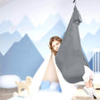 Kids Elastic Hammock Indoor Outdoor Swing, Size: 1x2.8m (Silver Gray) - Hammocks by PMC TechLife | Online Shopping South Africa | PMC TechLife | Buy Now Pay Later Mobicred